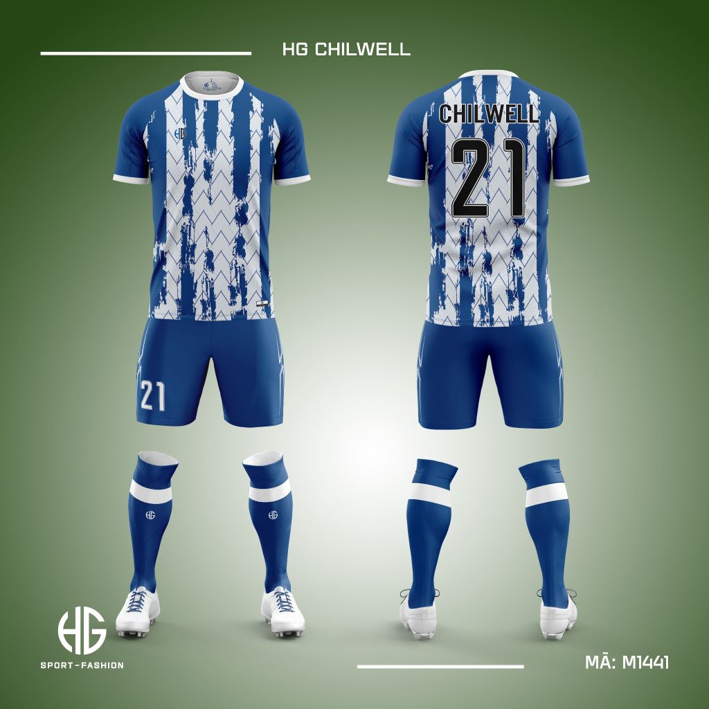  Áo bóng đá thiết kế M1441. HG Chiwell 