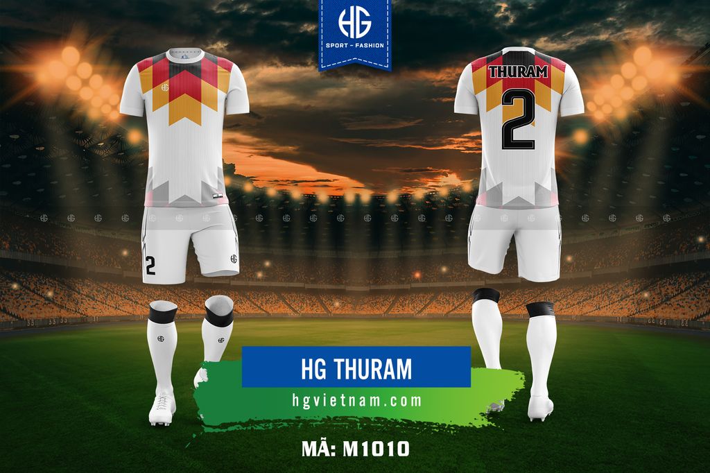  Áo bóng đá thiết kế M1010. HG Thuram 