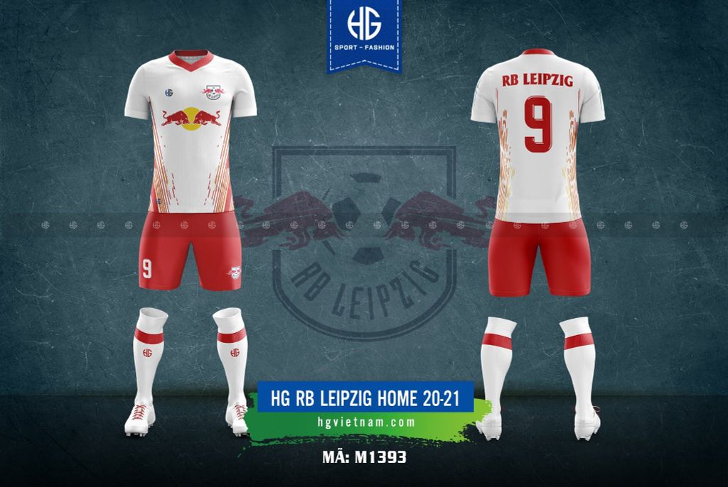 Áo bóng đá câu lạc bộ M1393. HG RB Leizig Home 20-21