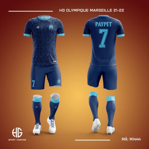 Mẫu áo CLB Olympique Marseille