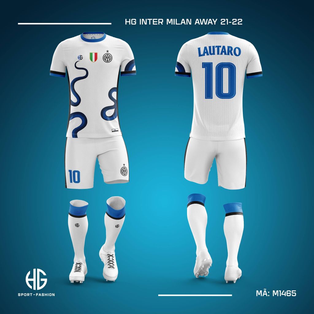 Áo bóng đá câu lạc bộ M1465. HG Inter Milan Away 21-22