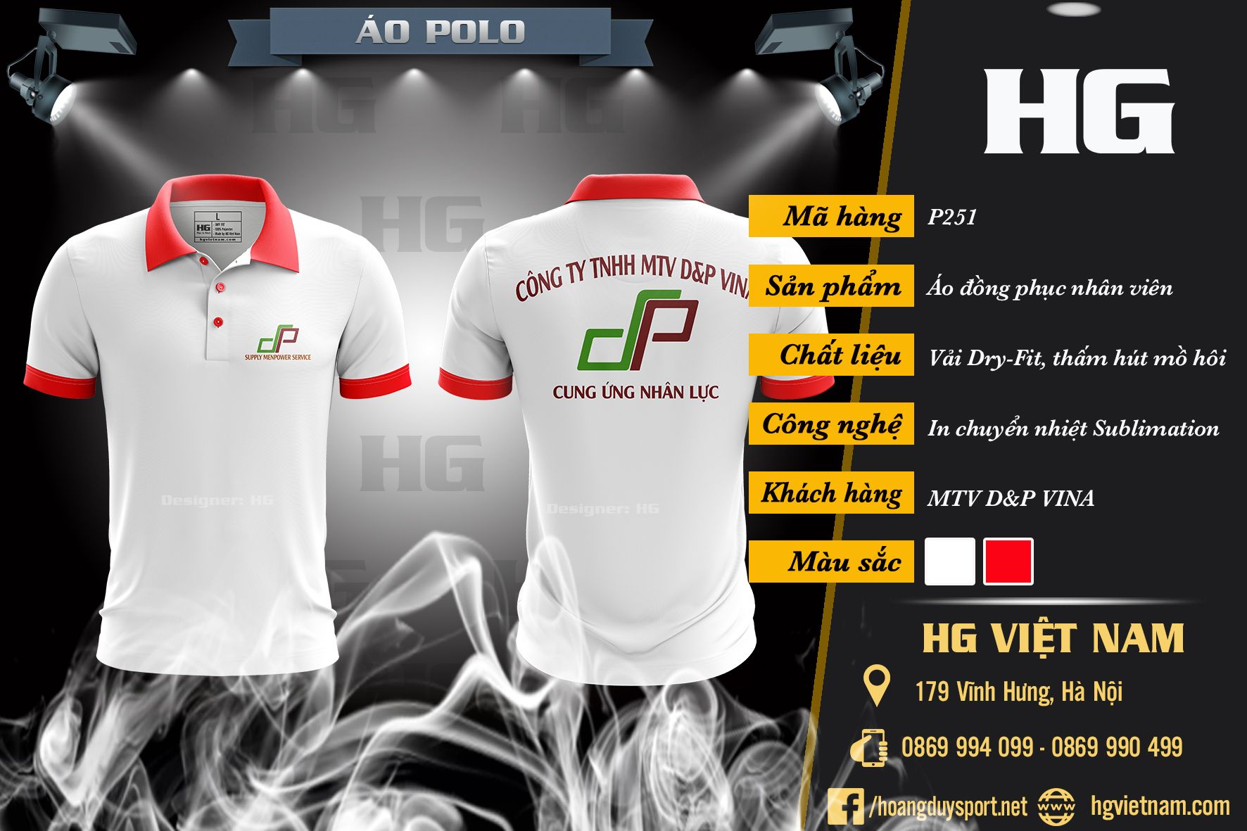 Tổng hợp mẫu áo đồng phục polo màu trắng
