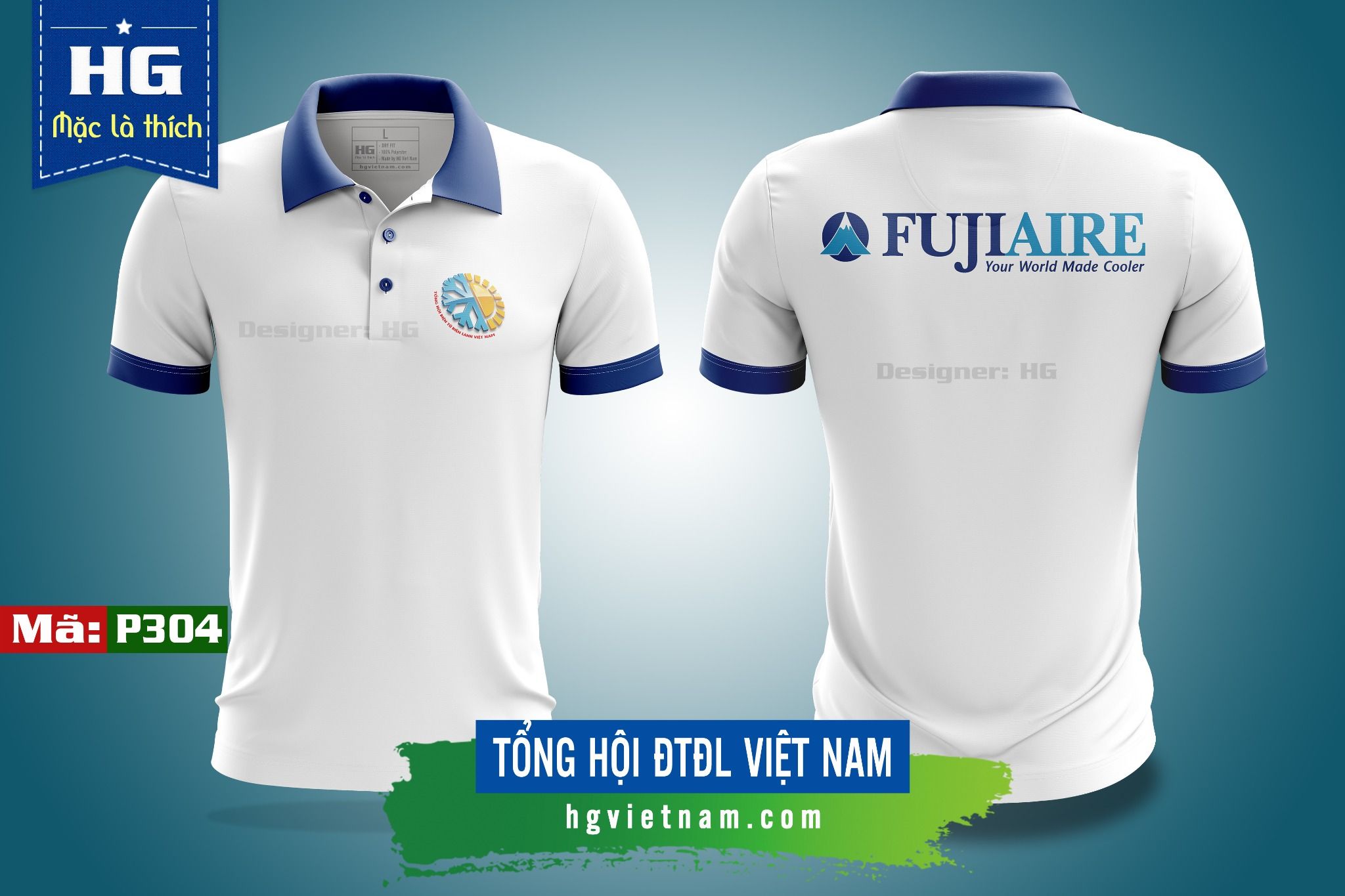 Tổng hợp mẫu áo đồng phục polo màu trắng