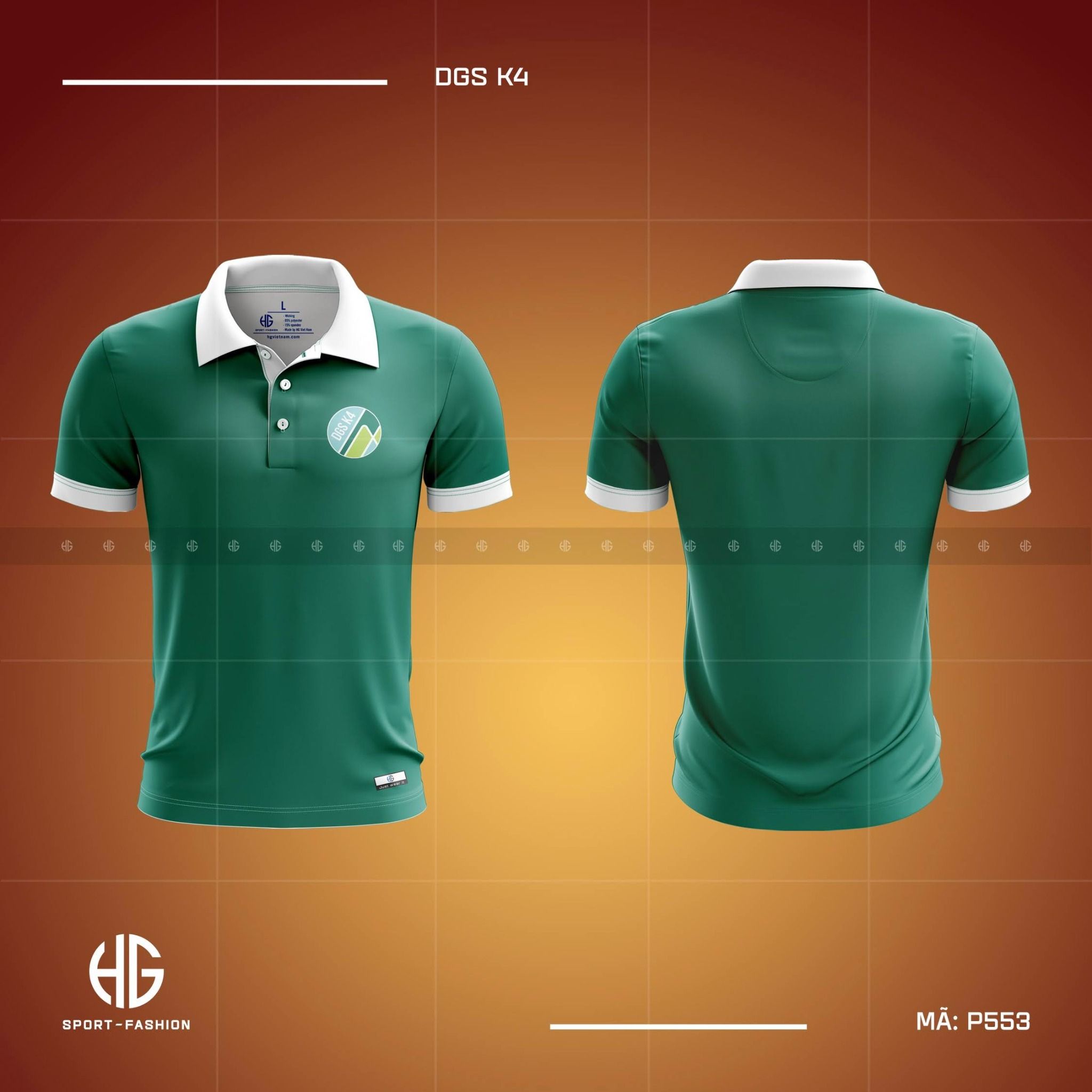 Tổng hợp mẫu áo đồng phục polo màu xanh lá