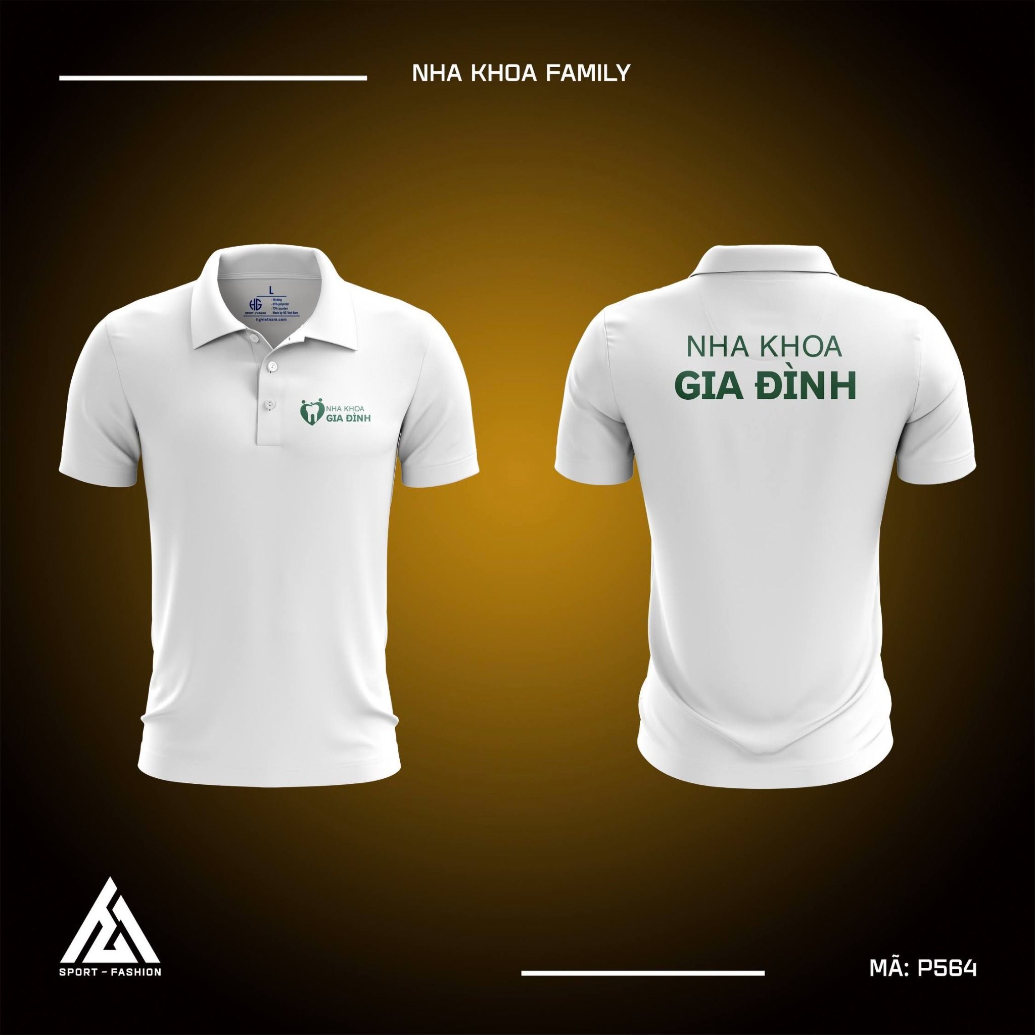 Tổng hợp mẫu áo đồng phục polo màu trắng