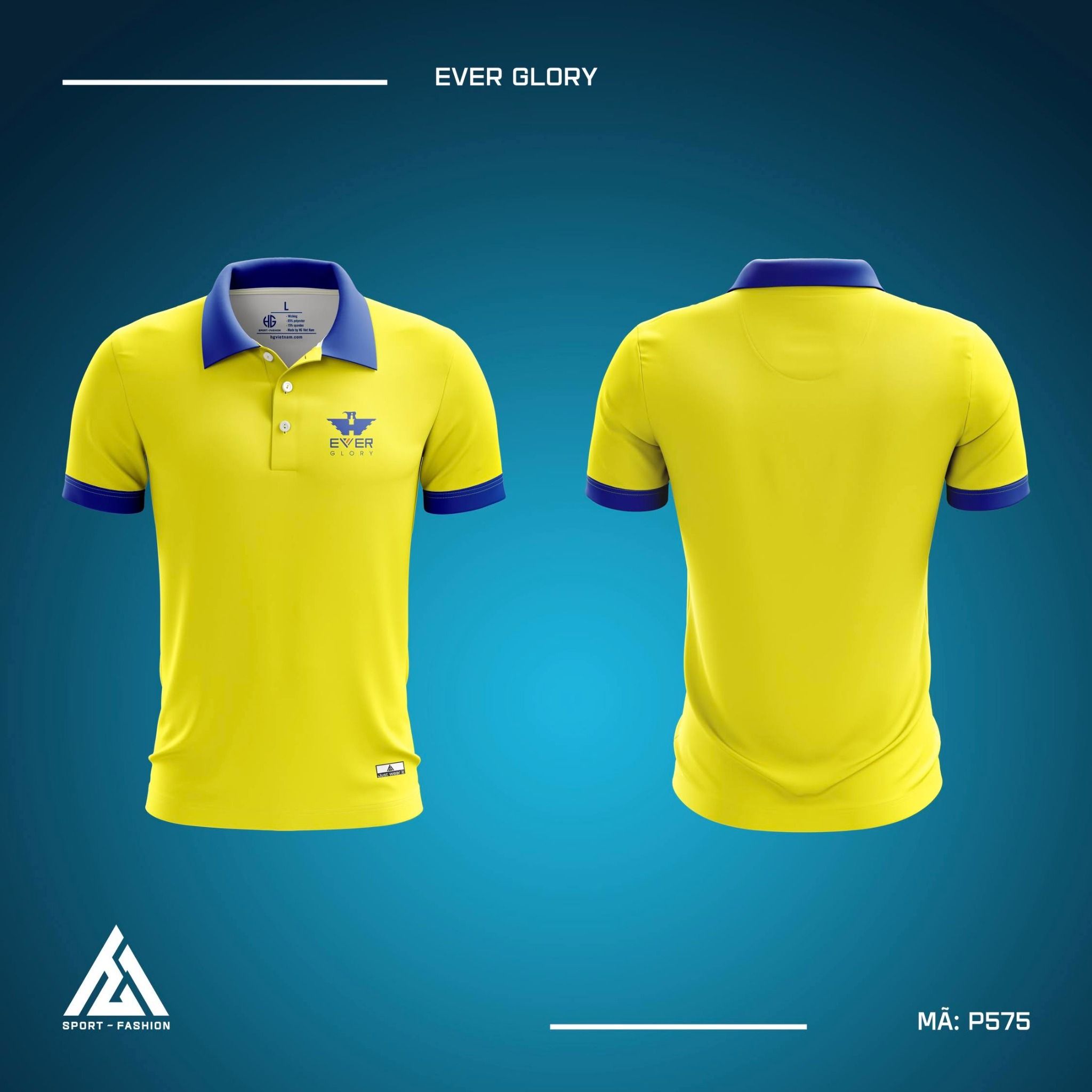 Tổng hợp mẫu áo đồng phục polo màu vàng
