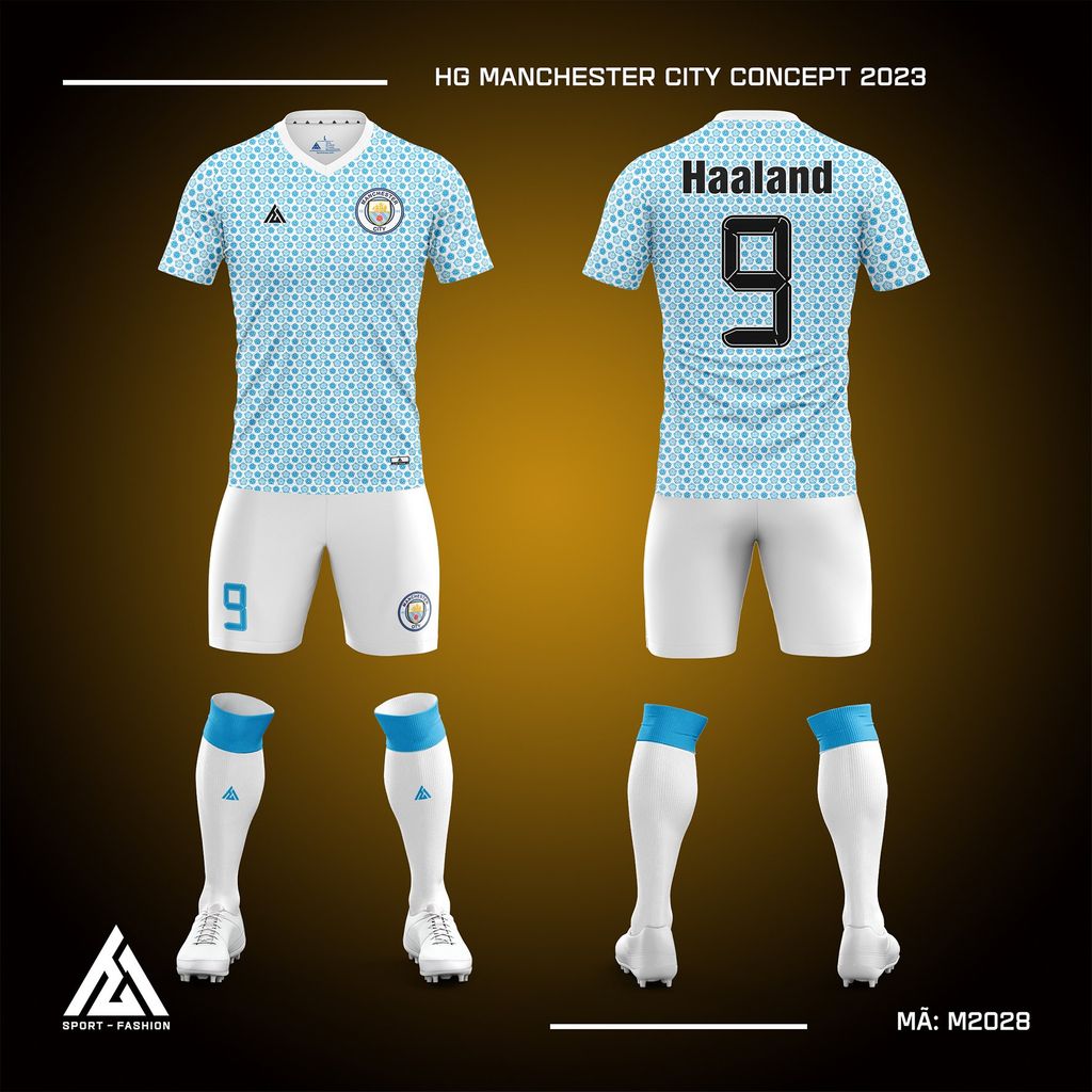  Áo bóng đá câu lạc bộ MU M2028. HG Manchester City Concept 2023 