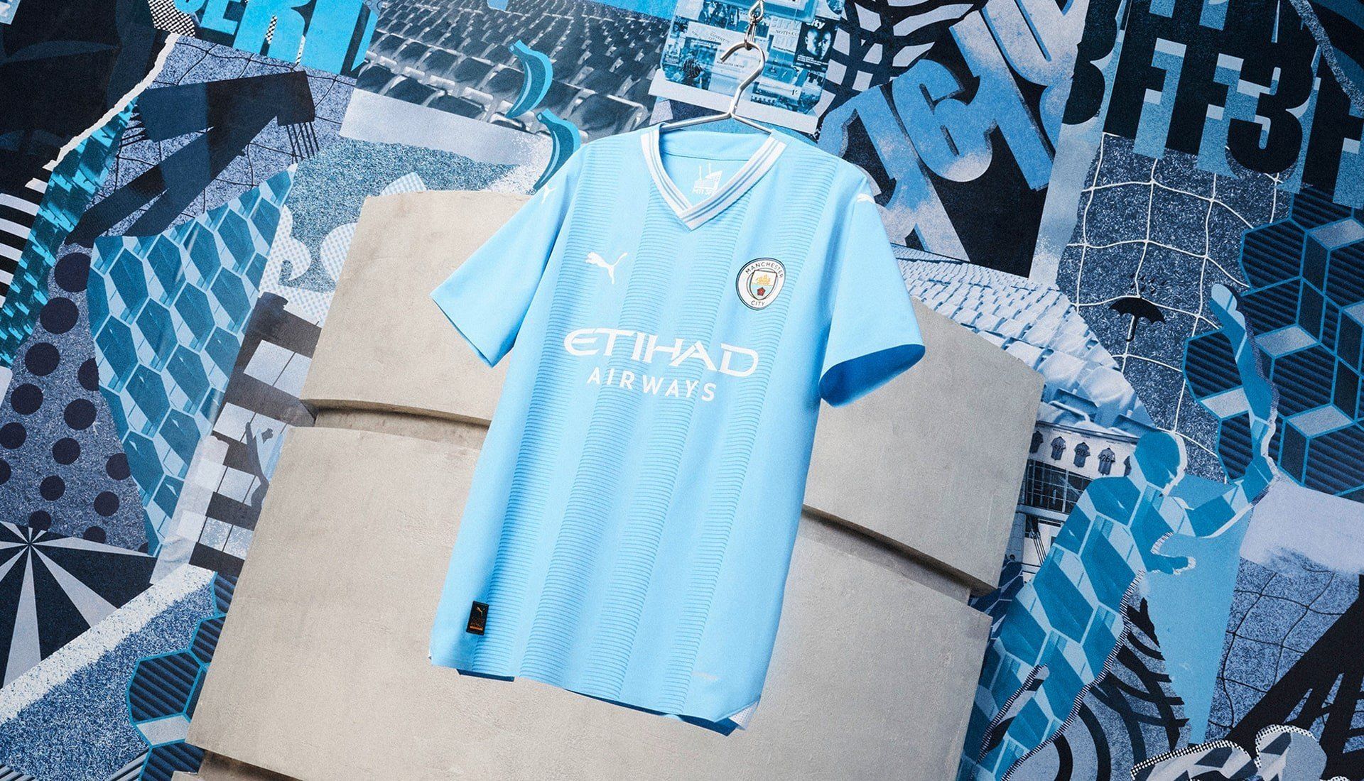  Bộ bóng đá câu lạc bộ Manchester City 23-24 Home M2090 