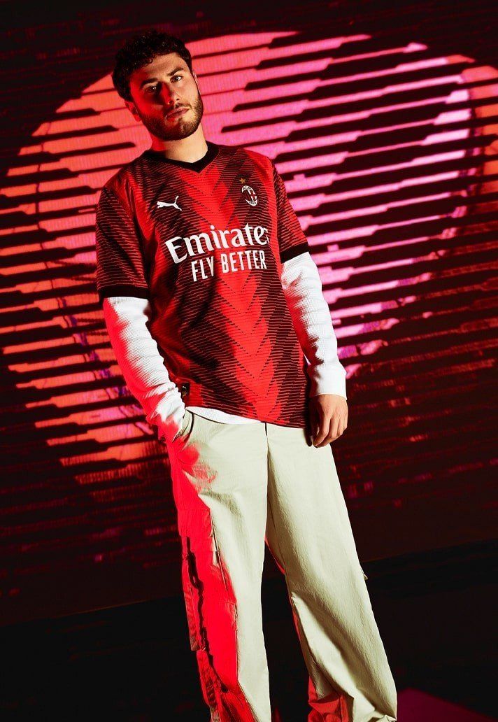Bộ bóng đá câu lạc bộ AC Milan 23-24 Home M2091
