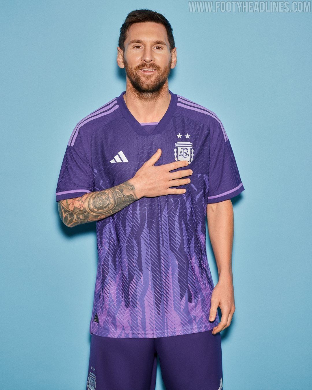  Bộ bóng đá đội tuyển Argentina 22-23 Away M2095 