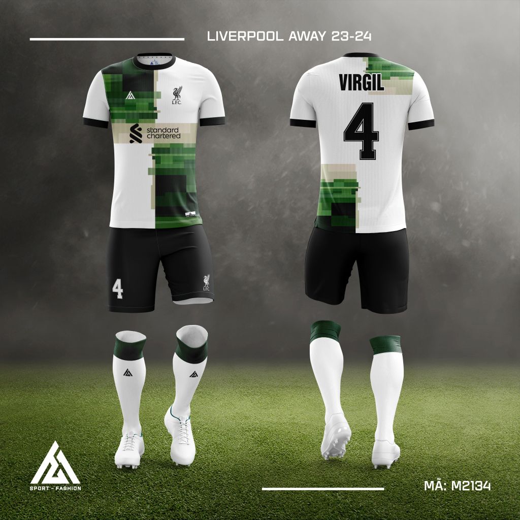  Bộ bóng đá câu lạc bộ Liverpool Away 23-24 M2134 