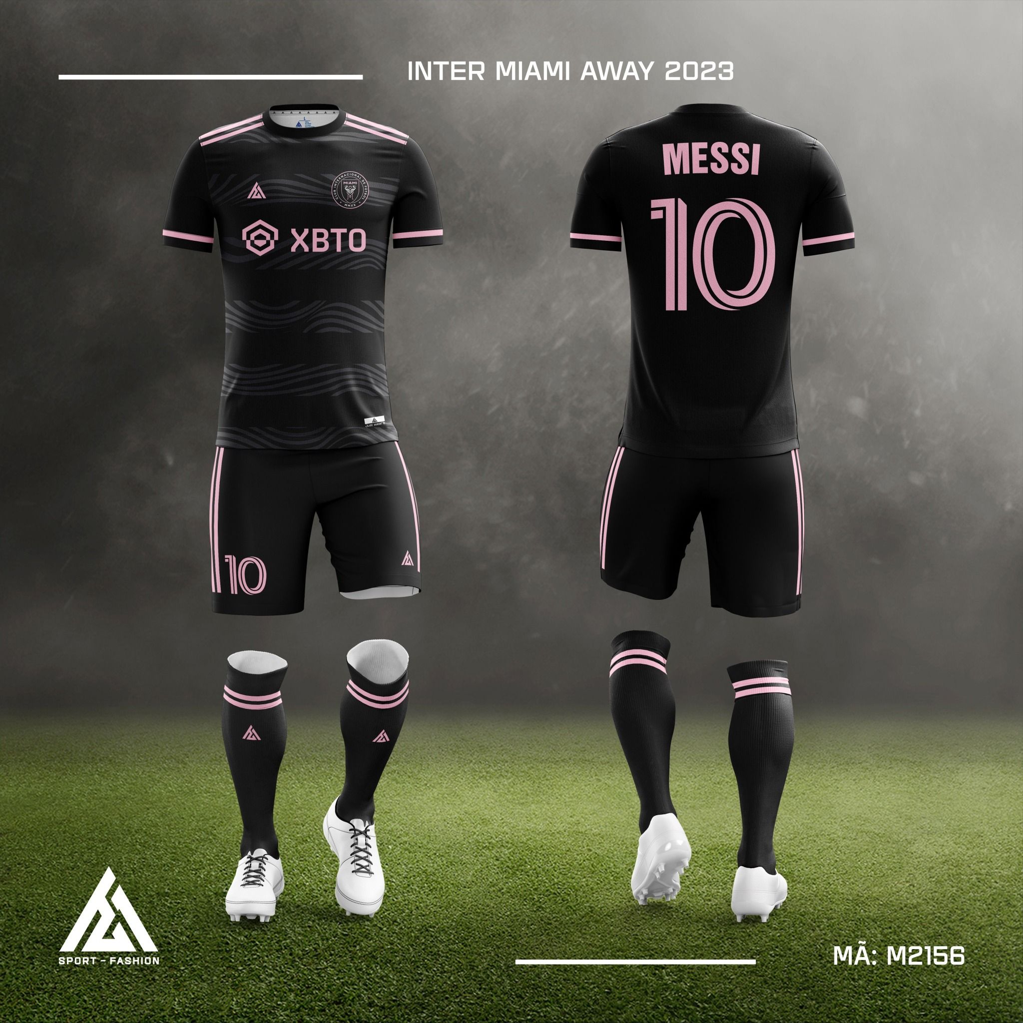  Bộ bóng đá câu lạc bộ Inter Miami Home 2023 M2155 