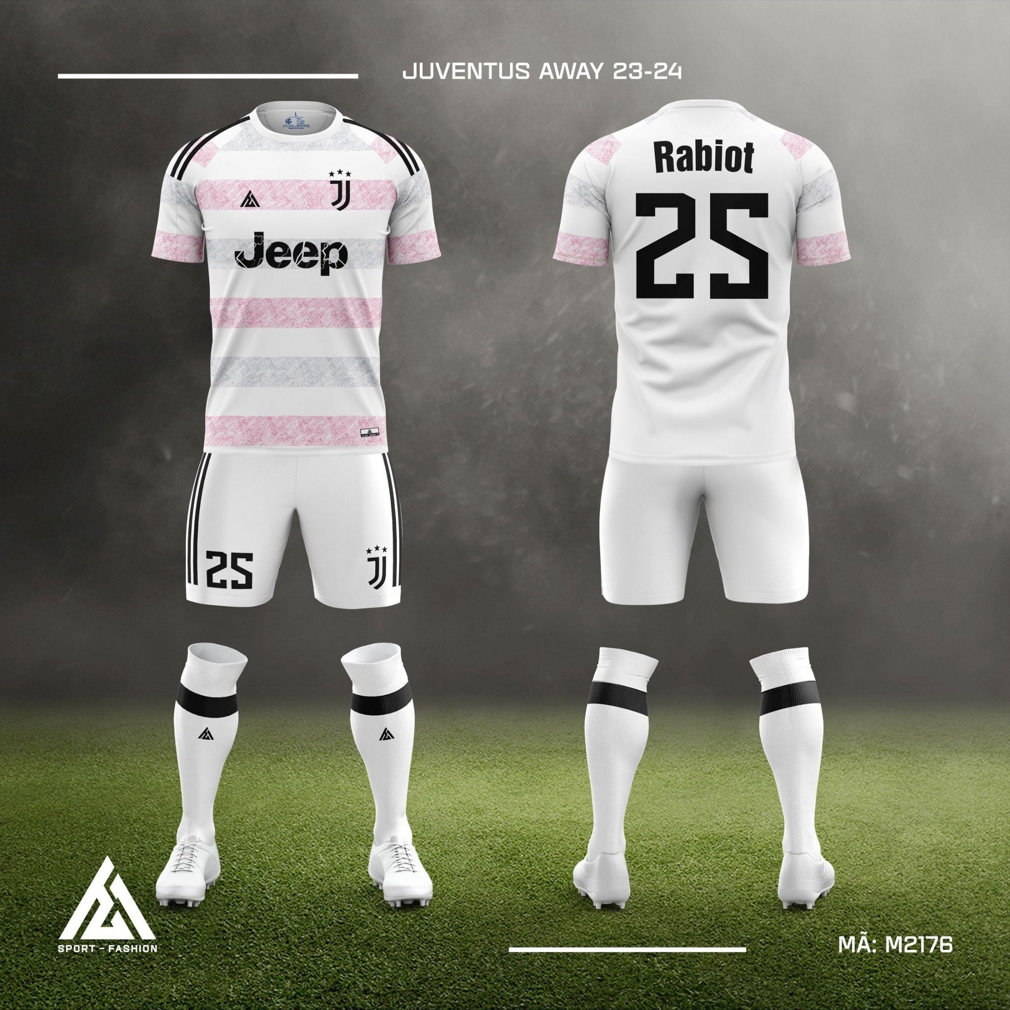 Bộ bóng đá câu lạc bộ Juventus Away 23-24 M2176