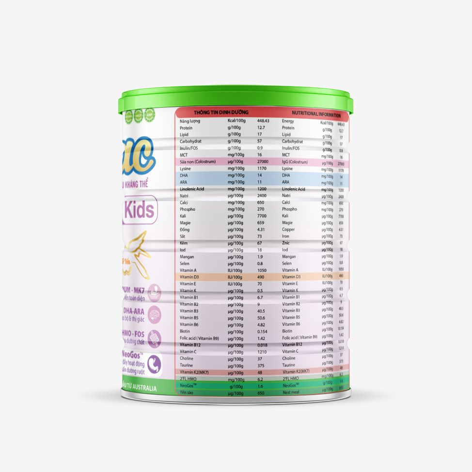  Sữa mát bổ sung kháng thể cho trẻ Celilac PEDIA KIDS 900g 