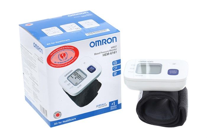 Máy đo huyết áp điện tử cổ tay Omron HEM-6161