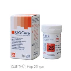 Que thử đường huyết OGCare ( hộp 25 que)