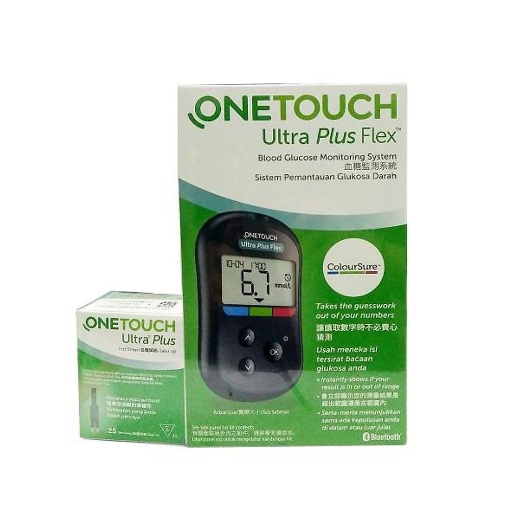 Que thử đường huyết OneTouch Ultra Plus Flex (25 que)