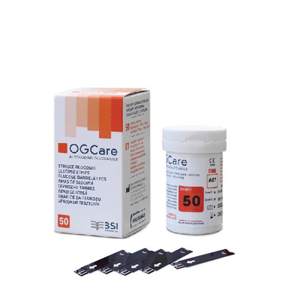 Que thử đường huyết OGCare ( hộp 50 que)
