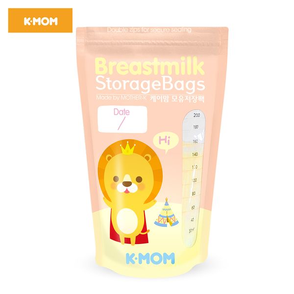 Túi chữ sữa K - Mom Hàn Quốc 200ml ( Hộp 20 túi)