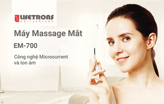 Máy massage chống lão hóa và trị liệu mắt Lifetrons EM-700
