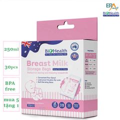 Túi chữ sữa Bioheath 250 ml ( Hộp 30 túi)