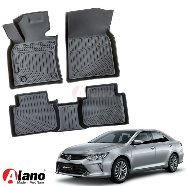 TOYOTA CAMRY (2012 - 2018 / DÁNG CŨ)   -  Thảm Lót Sàn Xe Ô Tô TPE Cao Cấp