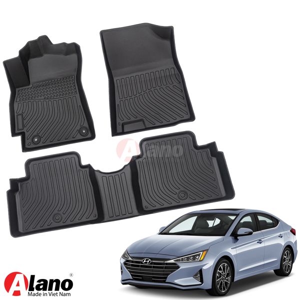 HYUNDAI ELANTRA (2017 - 2021)   -  Thảm Lót Sàn Xe Ô Tô TPE Cao Cấp