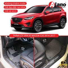 MAZDA CX5 2014 - 2017 - Thảm Lót Sàn Xe Ô Tô Da 5D 6D Cao Cấp