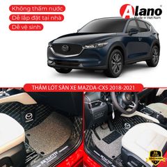 MAZDA CX5 2018 - 2022 - Thảm Lót Sàn Xe Ô Tô Da 5D 6D Cao Cấp