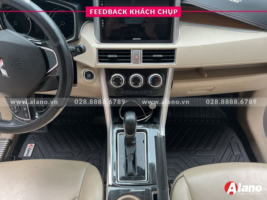 MITSUBISHI XPANDER   -  Thảm Lót Sàn Xe Ô Tô TPE Cao Cấp