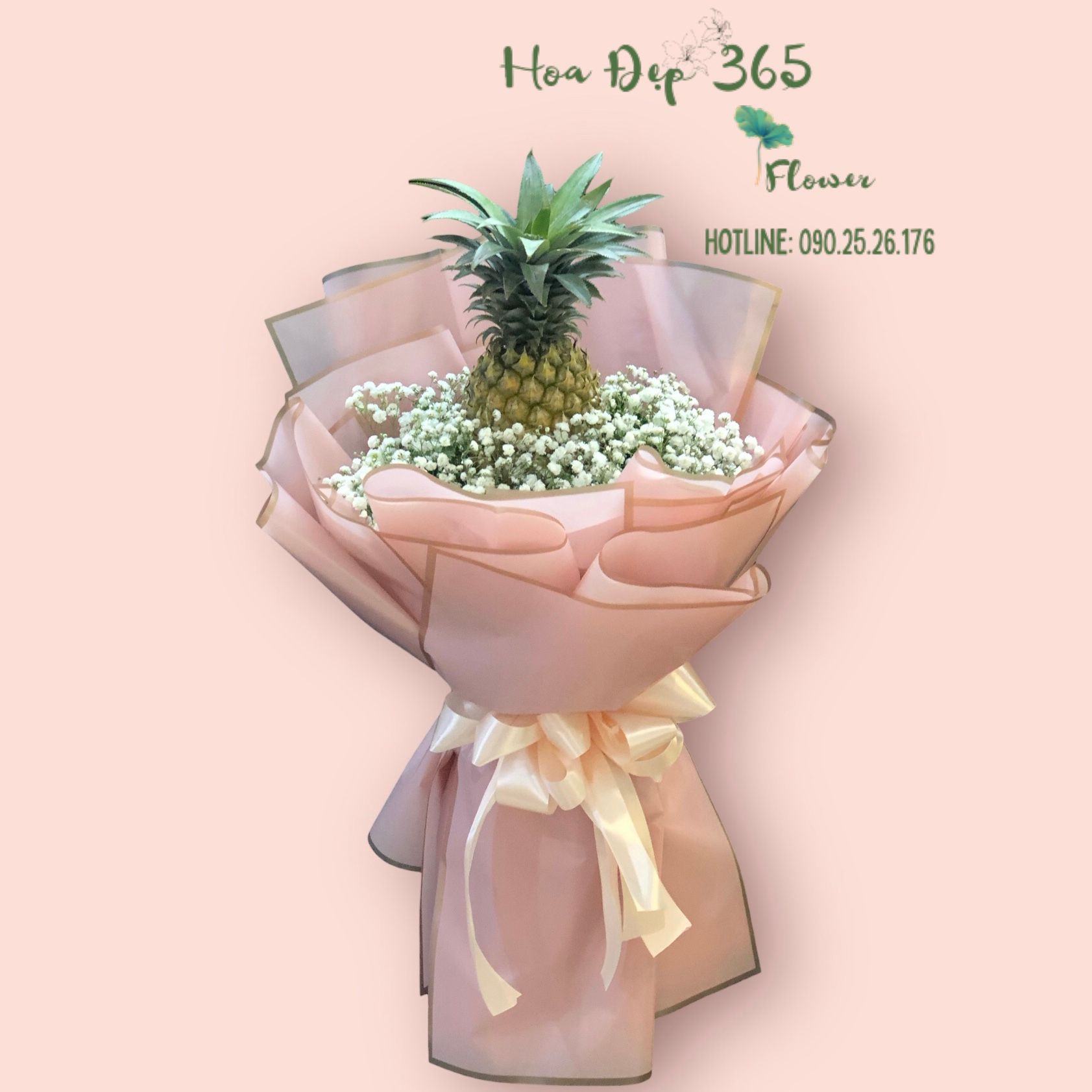 Pineapple Flower - TC35 - Hoa 20/10