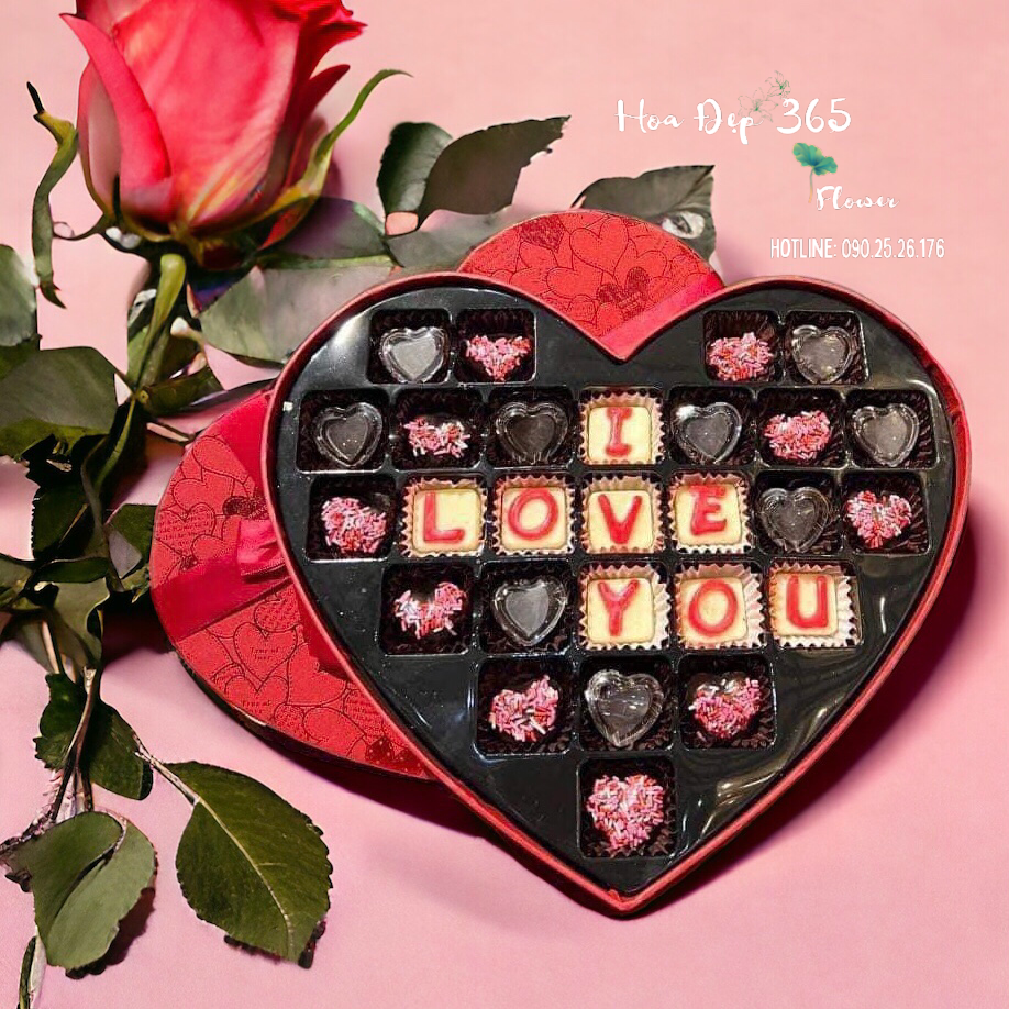 Hộp Chocolate I Love You - HCCL01 - Tặng 14/2