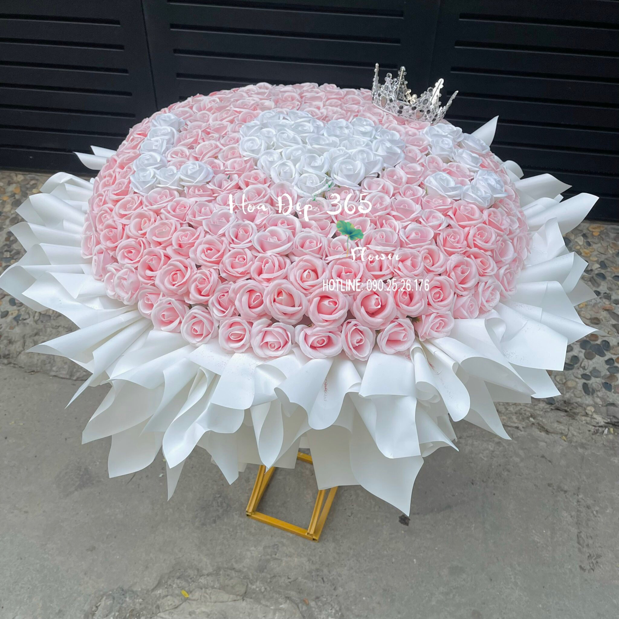 Bó Hoa Hồng Sáp Tiểu Thư - HST43 - Hoa 8/3 Đẹp