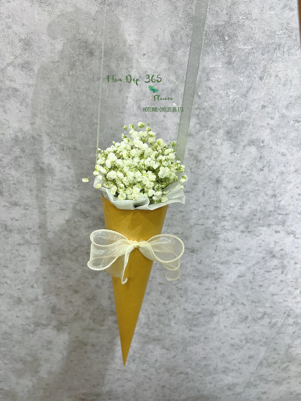 Bó Hoa Ốc Quế Baby - HBT81 - Hoa 20/10 tặng người thương nhân dịp ngày phụ nữ Việt Nam