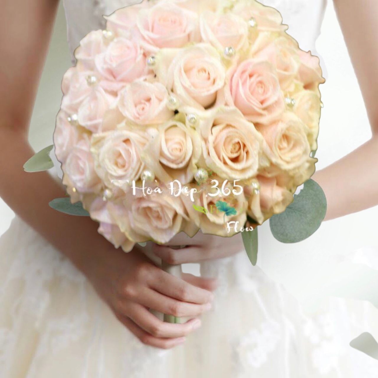 Bó Hoa Cưới Cầm Tay Dịu Dàng - HC03