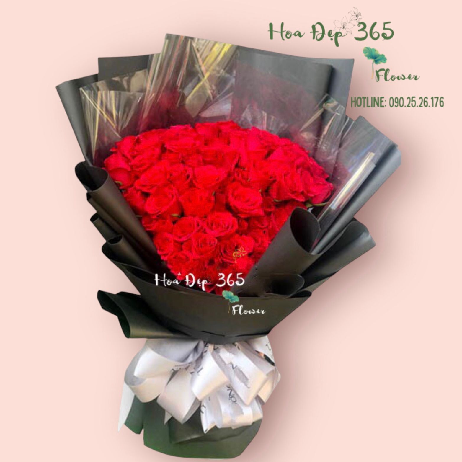Đỏ Nồng Nàn - HBD139 - Hoa Hồng 20/10