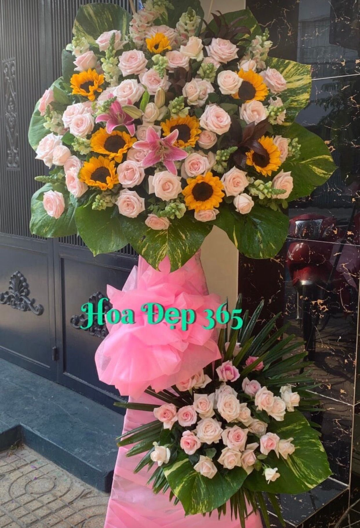  Success Flowers - HCM05 - Lẵng Hoa Khai Trương 