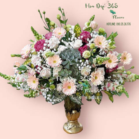 50+ Hoa Cắm Bình Đẹp, Hoa Để Bàn Chưng Tết Sang Trọng, Cao Cấp 2025