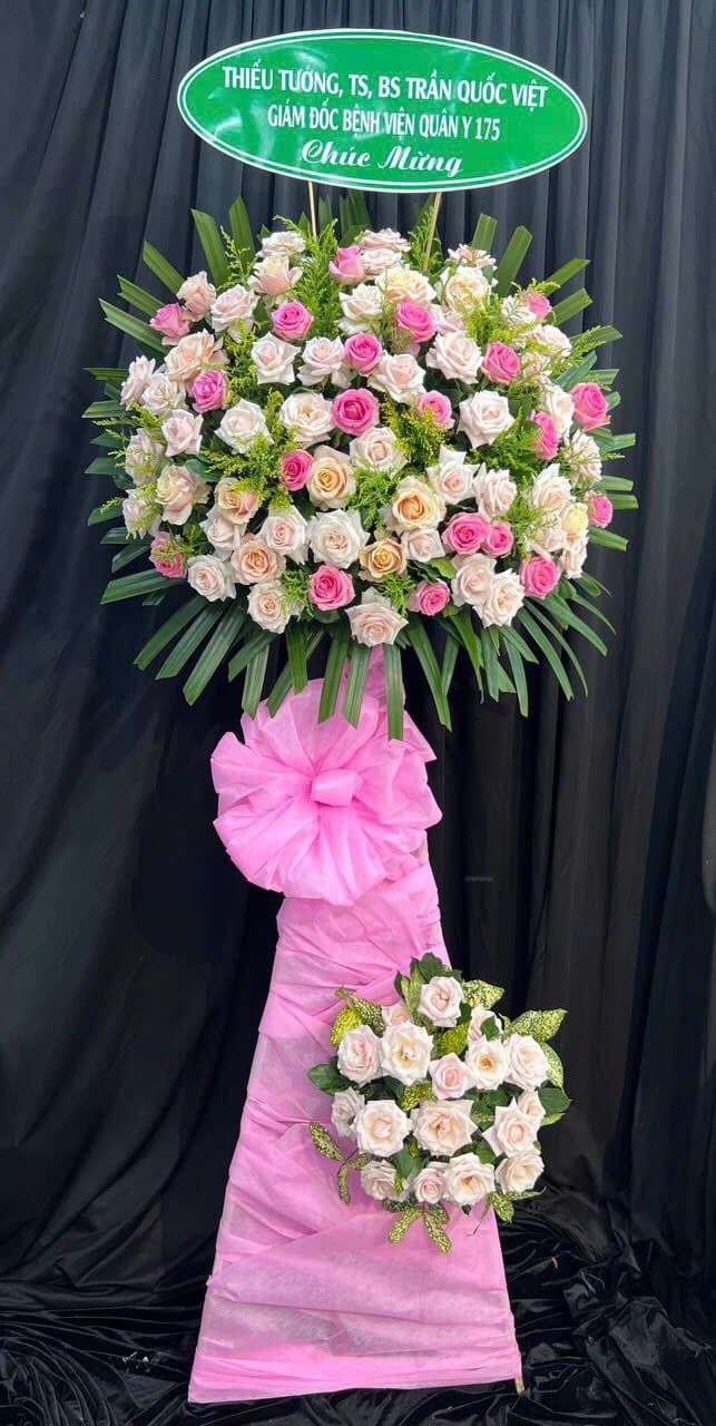 Kệ Hoa Khai Trương Rạng Ngời - HCM61