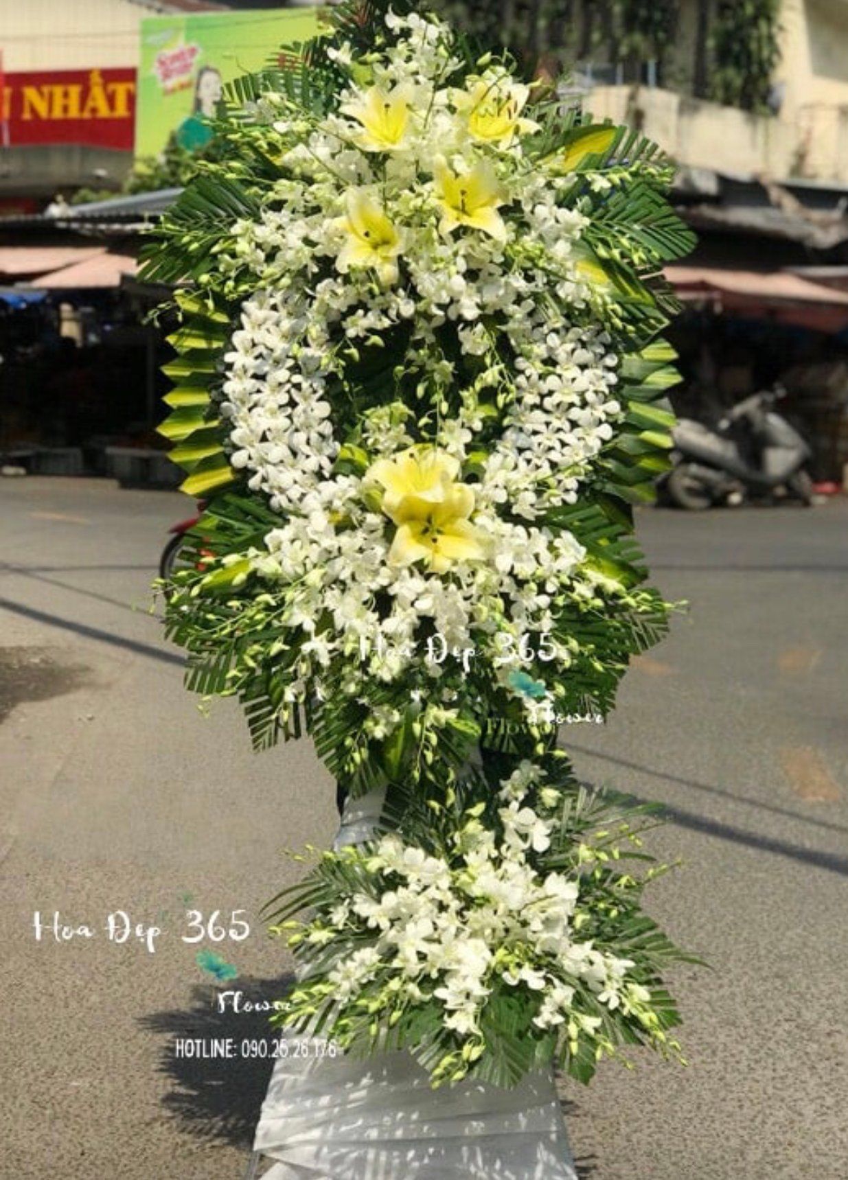 Thành Thật Chia Buồn - HTL34 - Vòng Hoa Đám Tang