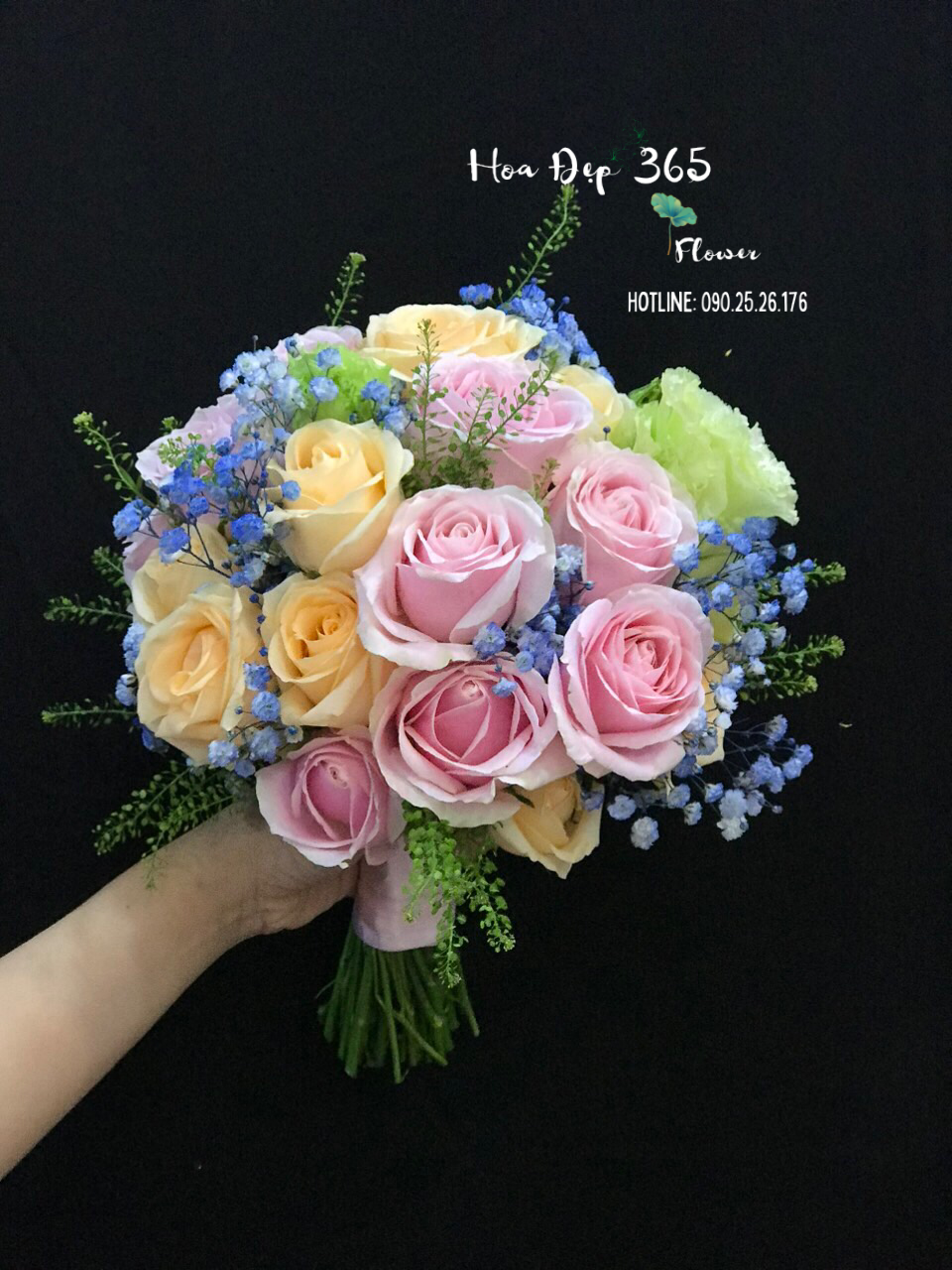 Bó Hoa Cưới Cầm Tay Everytime We Touch - HC35