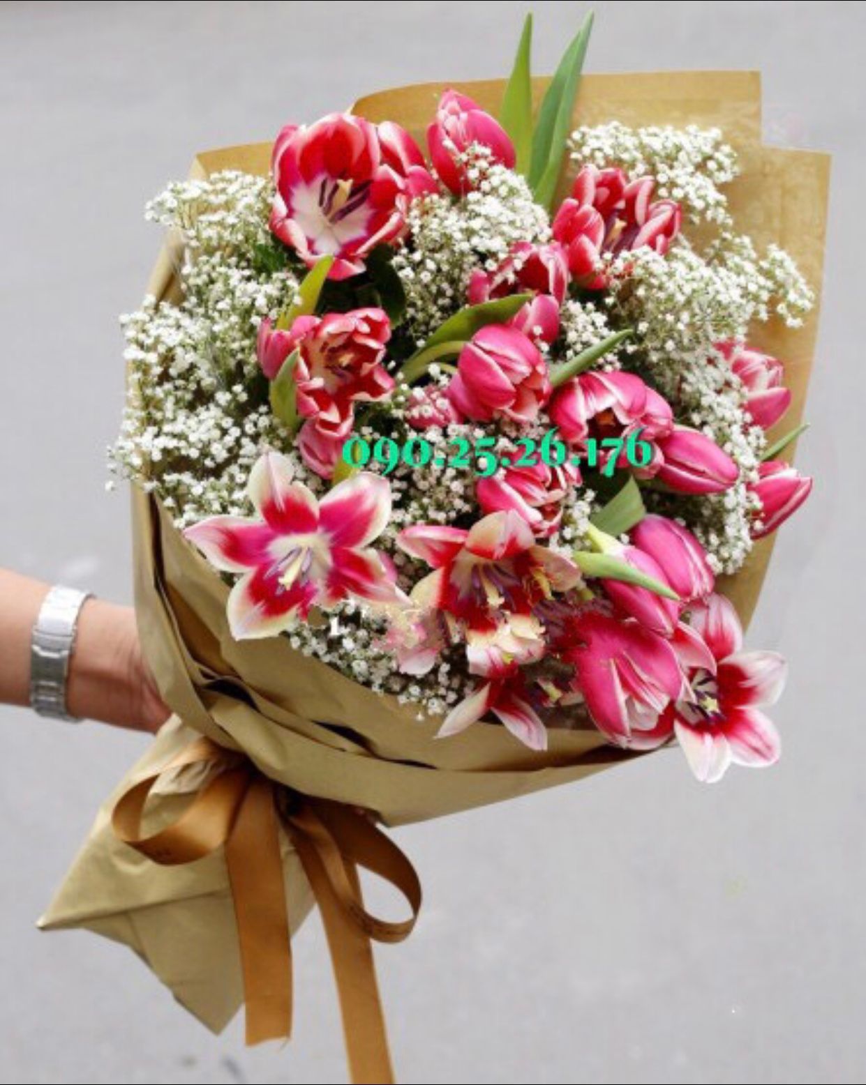 Bó Hoa Tulip - HBD20 - Hoa 8/3