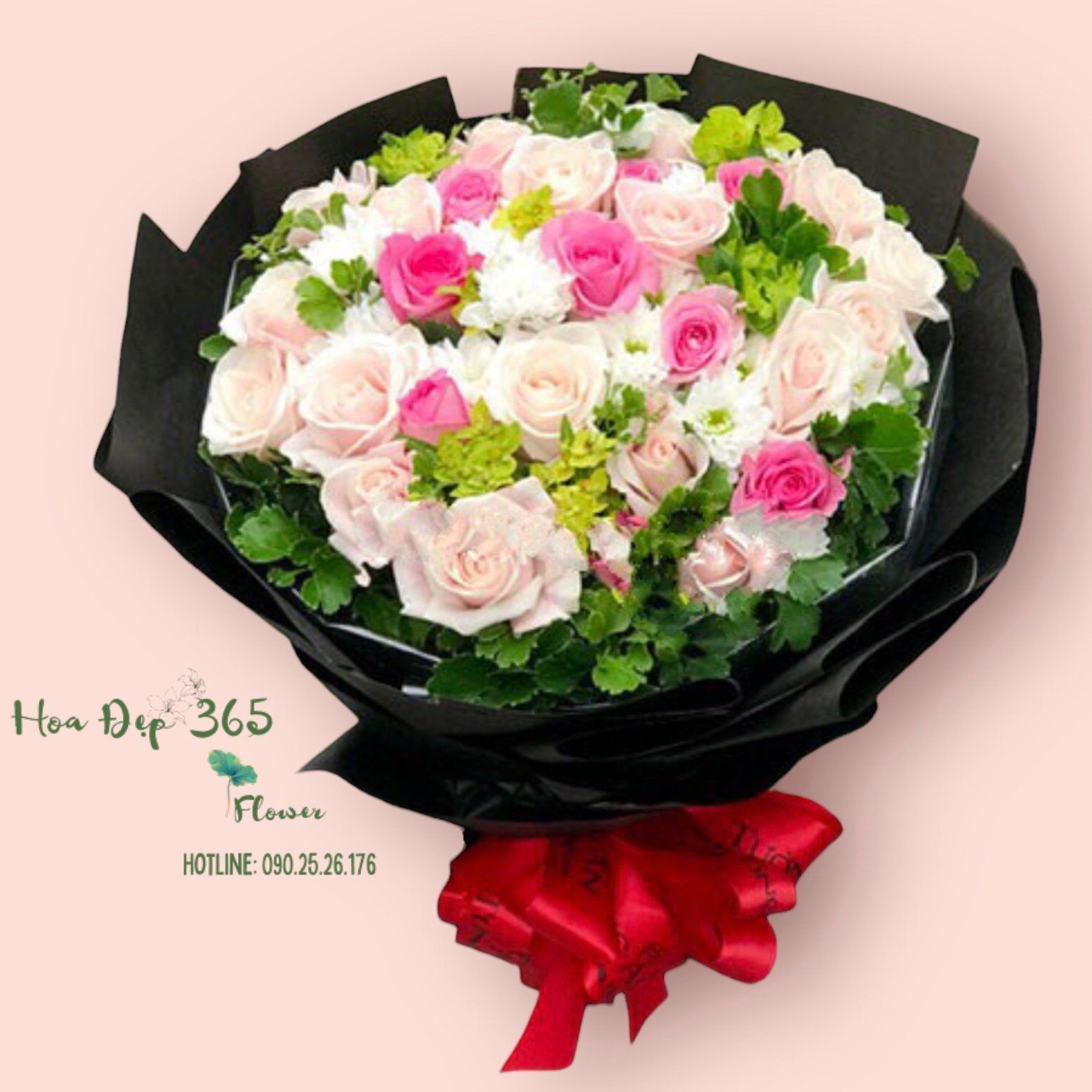 Hồng Tươi - HBT17 - Hoa Hồng 20/10