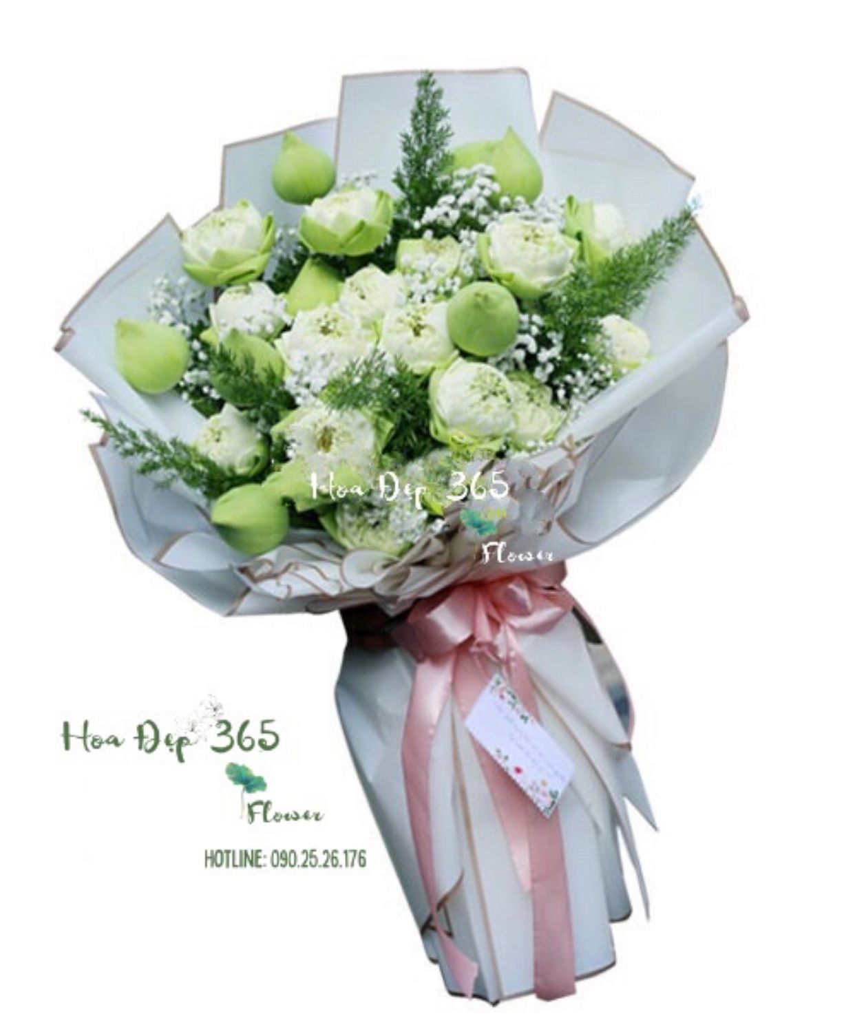 Bó Hoa Vị Sen - HBD156
