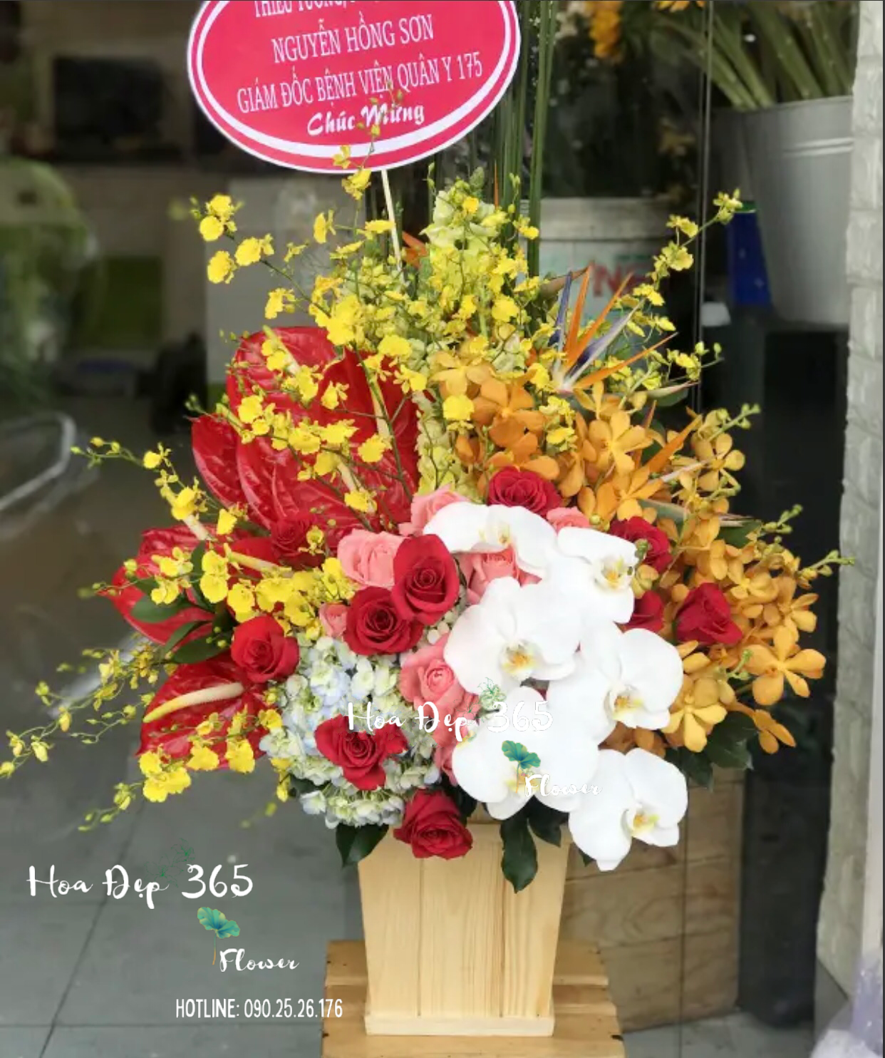 Hộp Hoa Nắng Ấm - HCH96