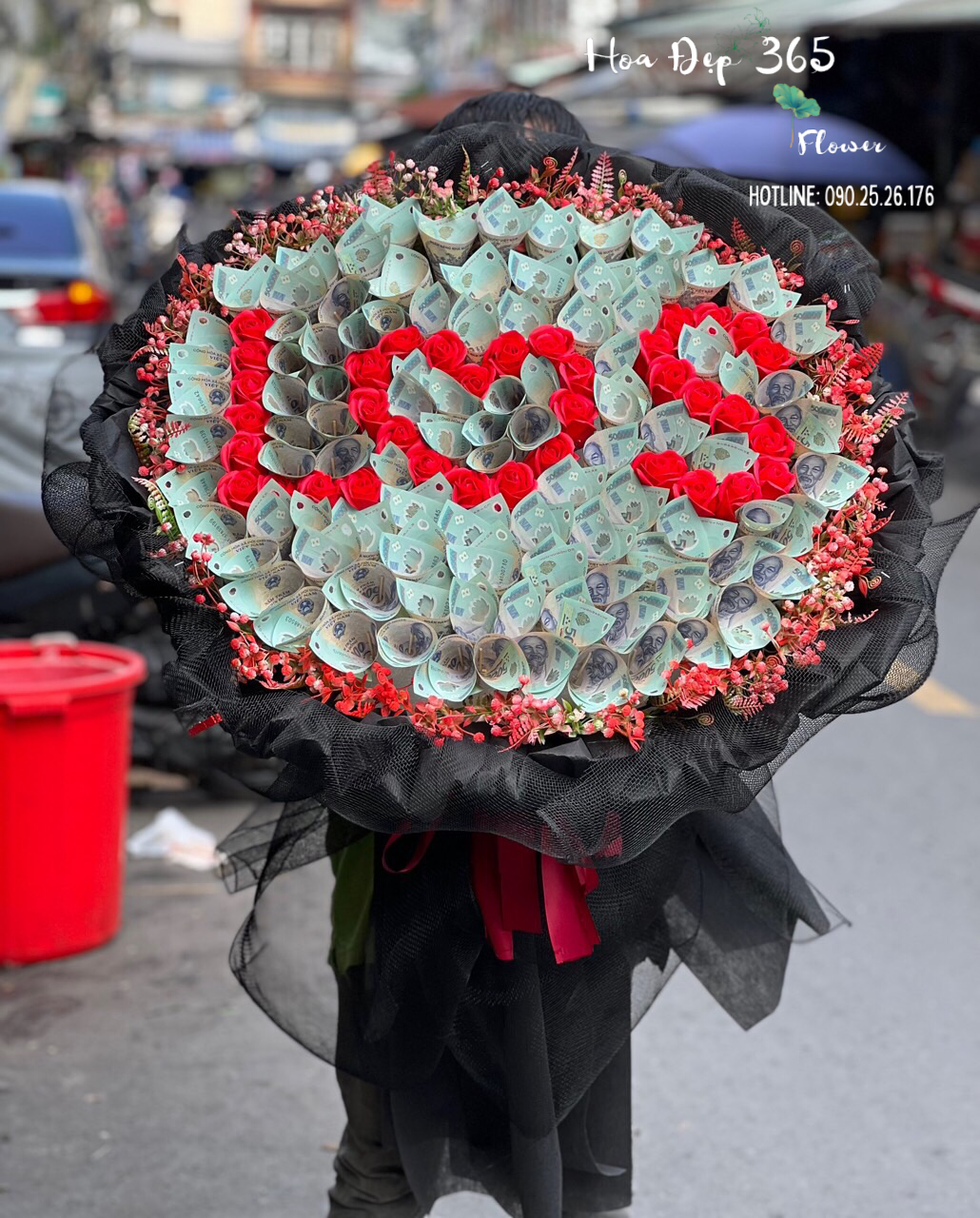 Hoa Bó Tiền 500K - BT34 - Hoa 20/10
