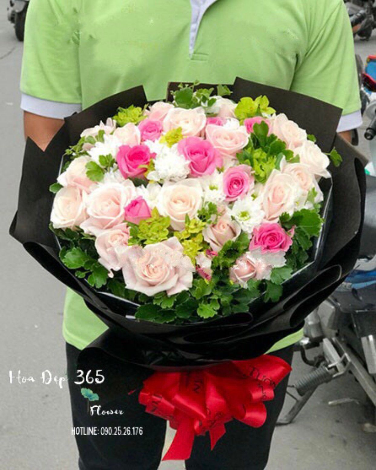 Hồng Tươi - HBT17 - Hoa Hồng 20/10