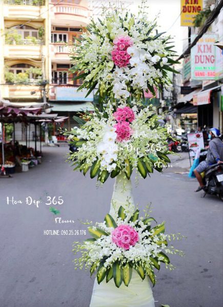 Condolatory - HTL37 - Vòng Hoa Đám Tang