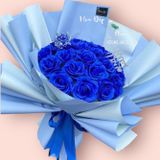  Blue Rose - HST25 - hoa tặng Mẹ 