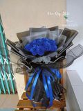  Blue Rose Glitter - HST35 - Hoa tặng mẹ 